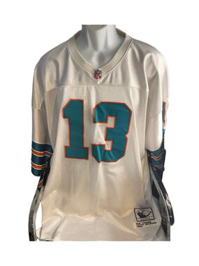 Mitchell & Ness Throwbacks Authentics Dan Marino #13 Dolphins 1984 Jersey 56 3XL